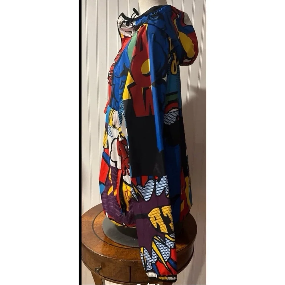 Reason hoodie windbreaker Lichtenstein style‎ comic Money Calls jacket - Picture 3 of 11